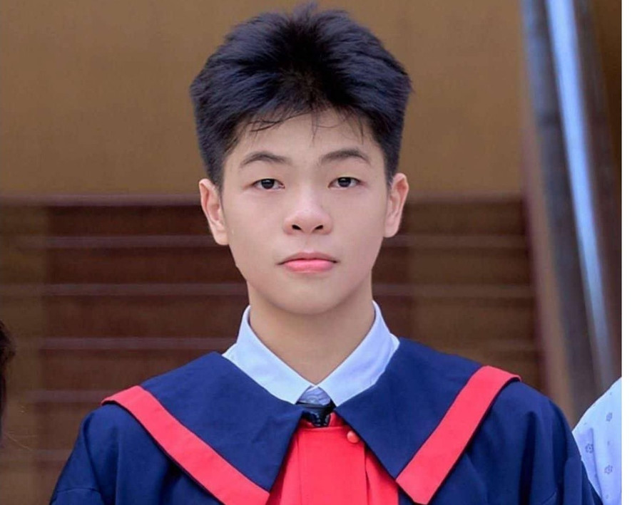 Nam sinh Ma Vũ Duy đỗ đầu khối A00 tỉnh Tuyên Quang.