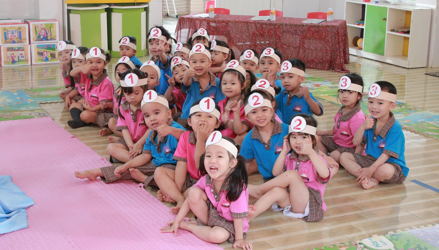 Một lớp học của trẻ mầm non tại vùng trung tâm tỉnh Đắk Lắk. Ảnh: Thành Tâm nhan-dien-thach-thuc-6.jpg