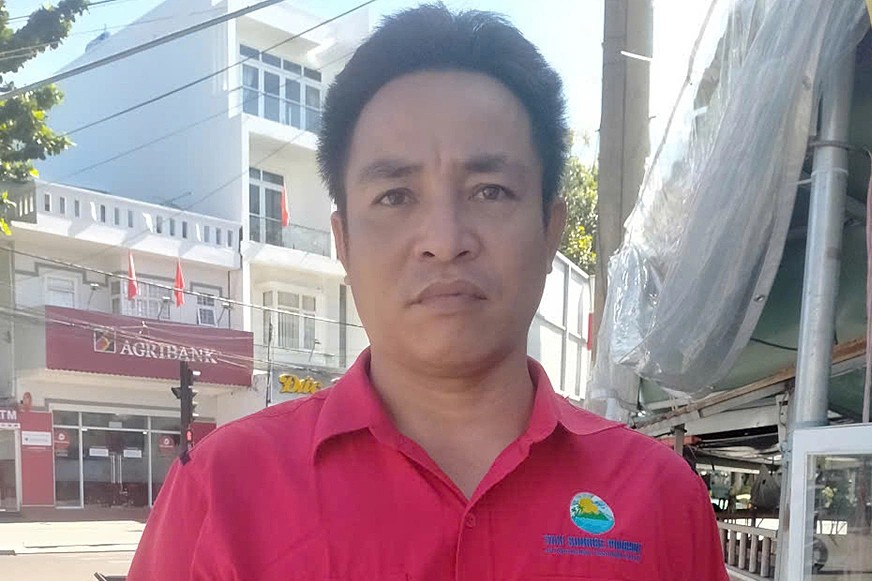 Chân dung tài xế Hon tại Côn Đảo. Ảnh: NVCC