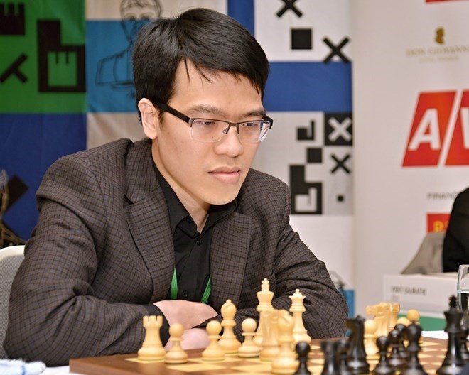 Lê Quang Liêm khởi đầu chậm tại St Louis Grand Chess Tour