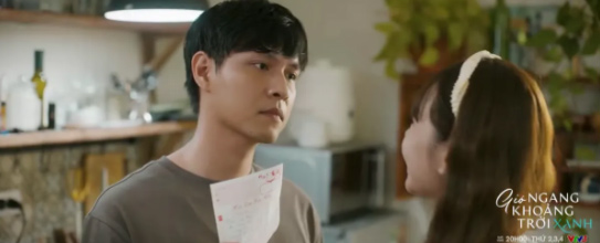 Nhân vật người chồng của Quỳnh Kool trong “Gió ngang khoảng trời xanh” được chú ý. Ảnh: VFC