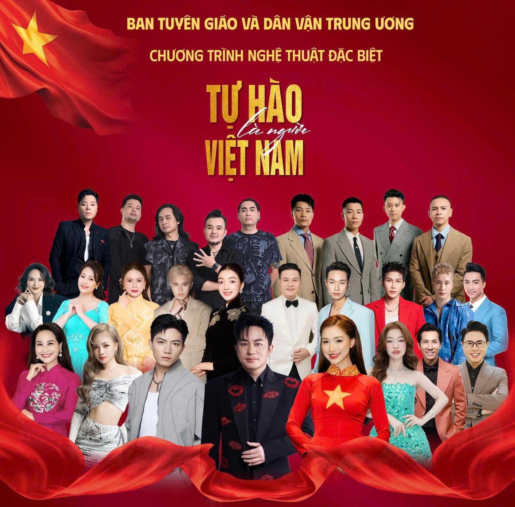 Chương trình nghệ thuật đặc biệt quy tụ nhiều nghệ sĩ nổi tiếng, được yêu mến. Ảnh: BT