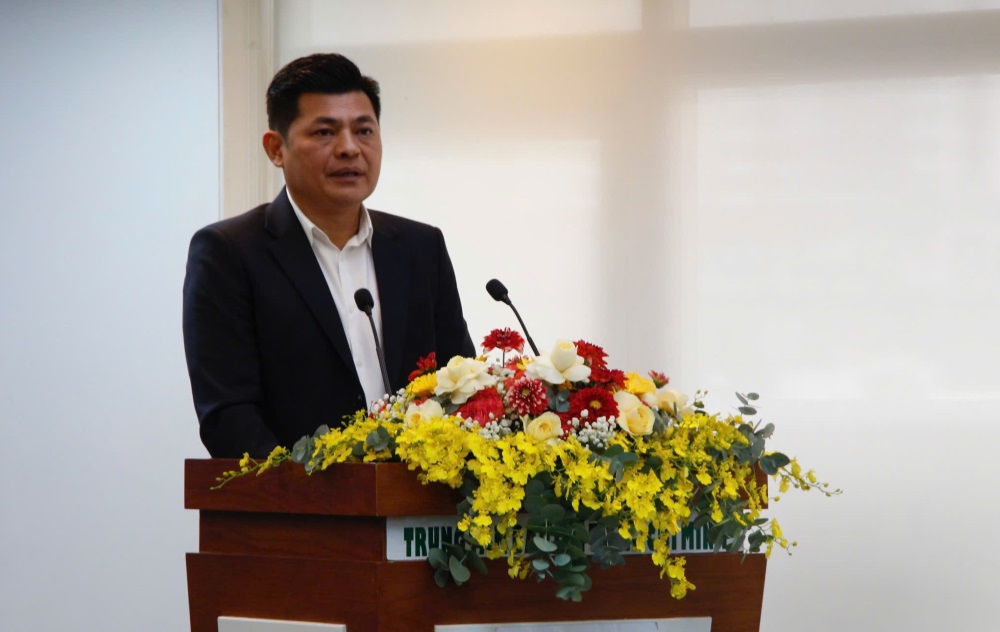 Theo ThS Nguyễn Đình Mạnh, quá trình nghiên cứu giải pháp chuyển đổi số trong đào tạo lái xe đã được các chuyên gia, kỹ sư công nghệ về AI từ Đại học Bách Khoa TP Hồ Chí Minh hợp tác để phát triển. Ảnh: Hồng Phúc.