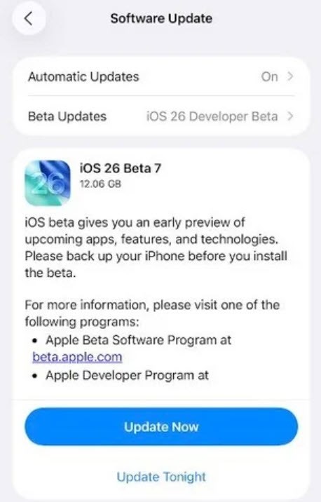 iOS 26 Beta 7: iPhone được cảnh báo khi hiệu suất giảm - ảnh 2