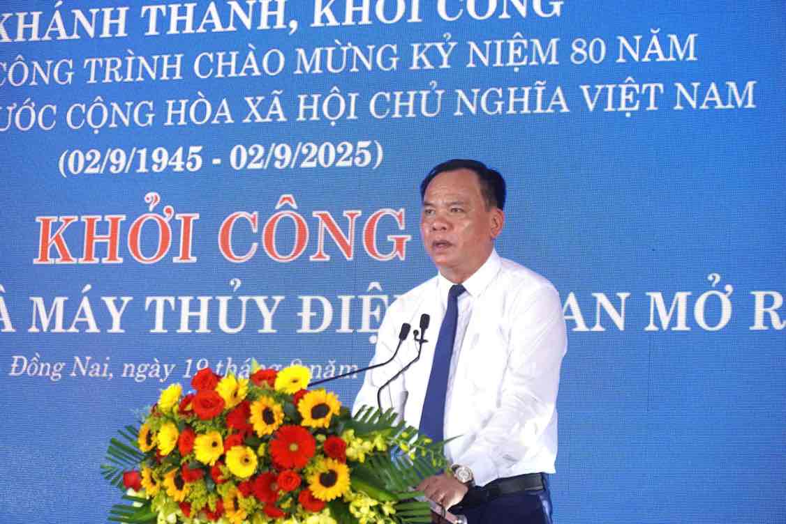 Ông Võ Tấn Đức - Phó Bí thư Tỉnh ủy, Chủ tịch UBND tỉnh Đồng Nai. Ảnh: HAC