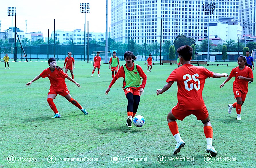 Lịch thi đấu của U16 nữ Việt Nam tại giải U16 Đông Nam Á 2025 - ảnh 1
