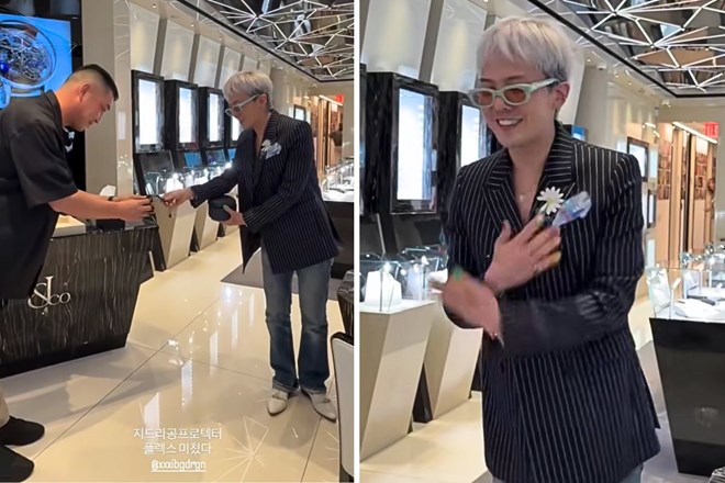 G-Dragon tặng đồng hồ xa xỉ 1,6 tỉ won cho các vệ sĩ