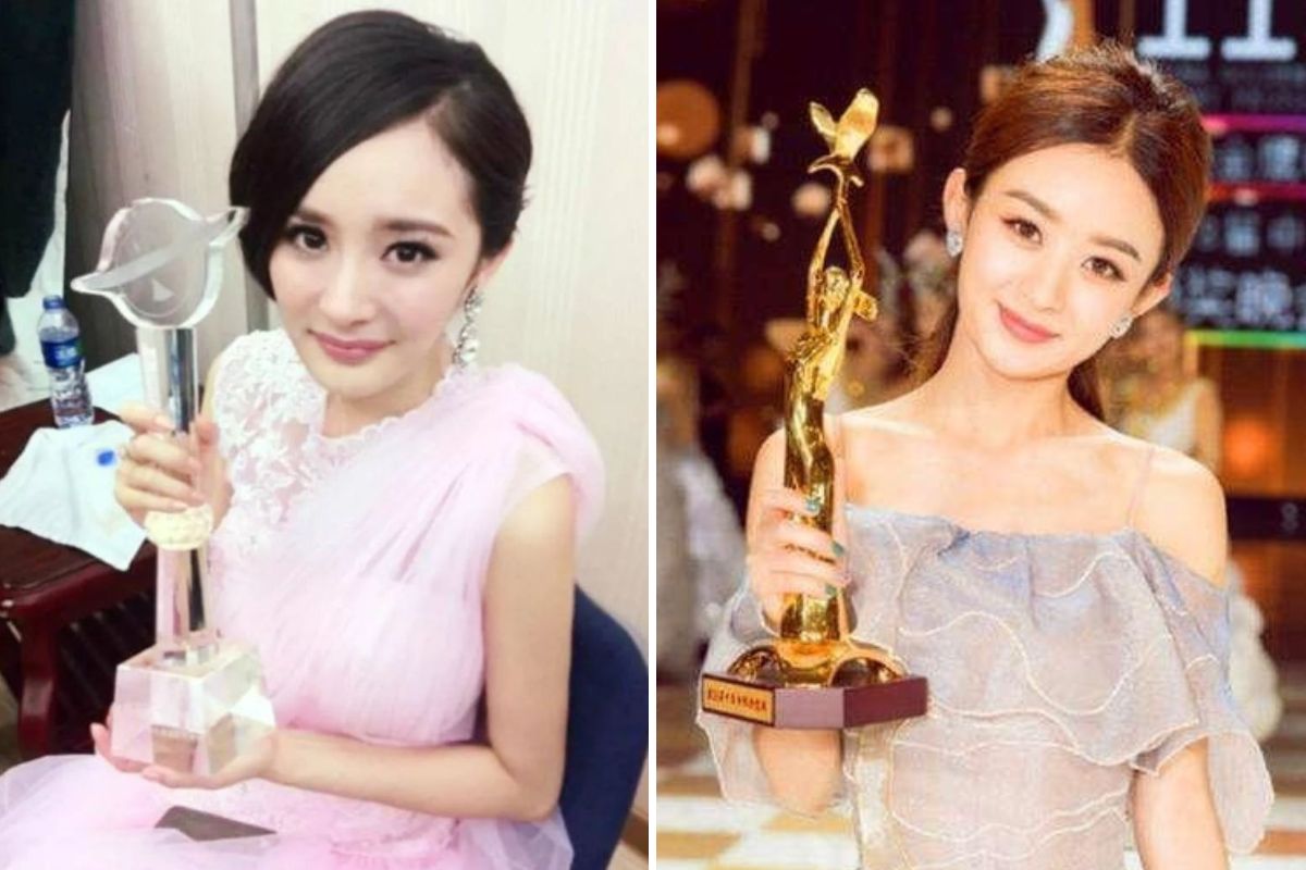 Giải Kim Ưng của Dương Mịch và Triệu Lệ Dĩnh đã gây tranh cãi từ lâu. Ảnh: Nhà sản xuất
