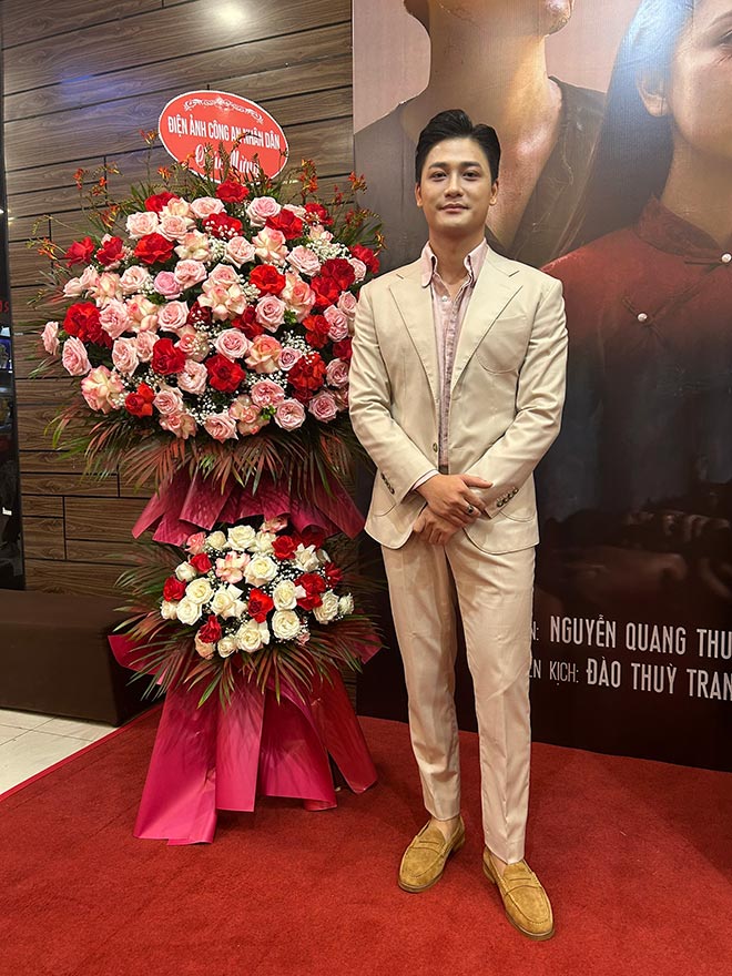 Nam diễn viên chính Nguyễn Quang Thuận. Ảnh: Quỳnh An