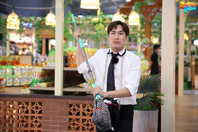 Kiều Minh Tuấn tham gia “2 ngày 1 đêm“. Ảnh: VieON