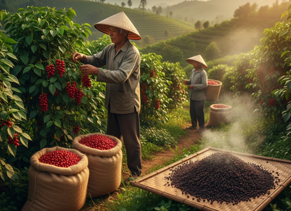 Giá hồ tiêu hôm nay 27.9.2025: sát ngưỡng 152.000 đồng/kg - ảnh 1
