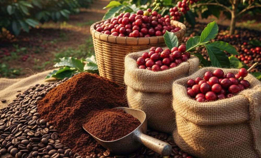 Giá cà phê hôm nay 3.10: dao động quanh 112.500 – 115.500 đồng/kg - ảnh 1