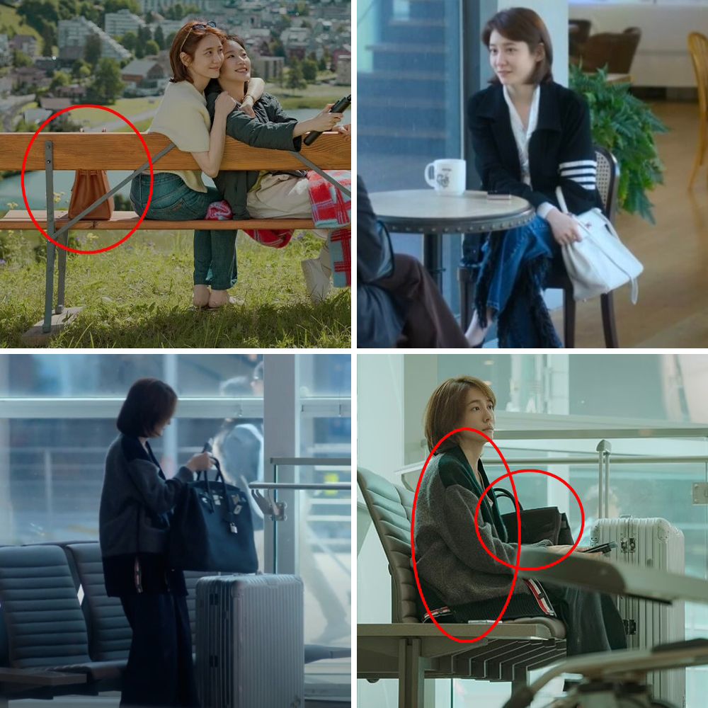 Park Ji Hyun tự bỏ tiền mua nhiều hàng hiệu, túi xách Hermès xa xỉ cho nhân vật. Ảnh: Netflix