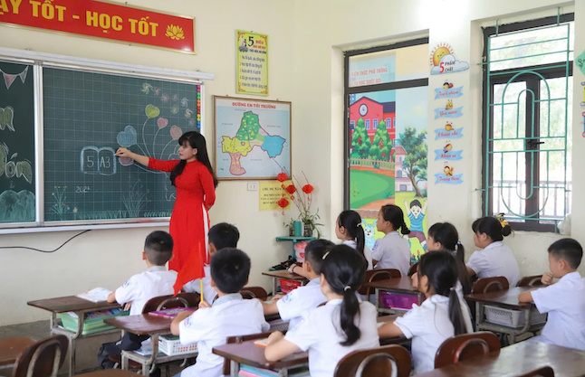 Cả nước còn thiếu hơn 102.000 giáo viên từ mầm non đến phổ thông. Ảnh; Thu Hiền