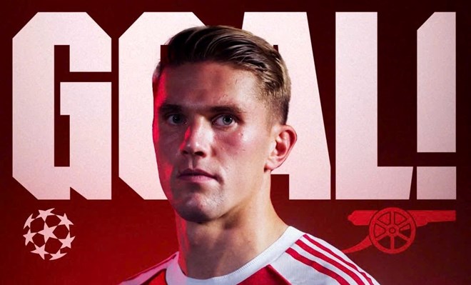 Viktor Gyokeres lập cú đúp, Arsenal thắng đậm Atletico Madrid