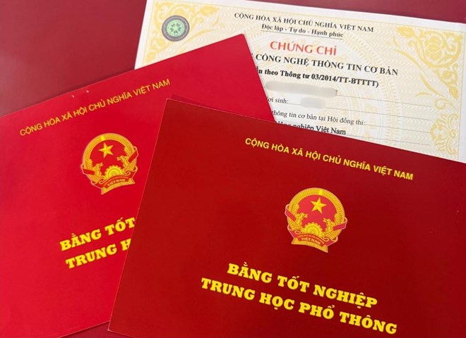 Các thông tin cần ghi trong sổ gốc cấp bằng tốt nghiệp THPT theo dự thảo Thông tư mới