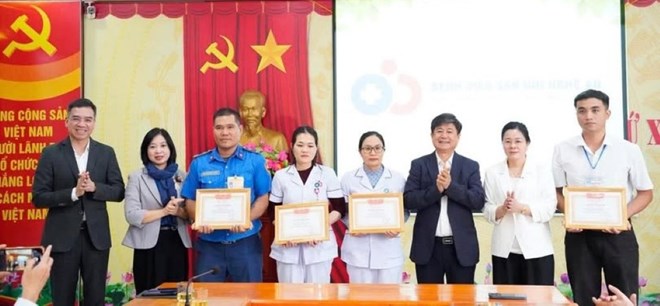 Đề nghị công nhận thương binh đối với nhân viên y tế Bệnh viện Sản Nhi Nghệ An