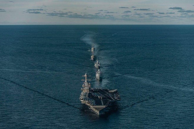 Mỹ triển khai tàu sân bay hiện đại nhất tới Caribe