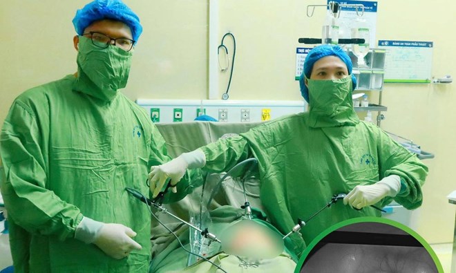 Bé gái 9 tuổi mắc u nang buồng trứng hiếm gặp