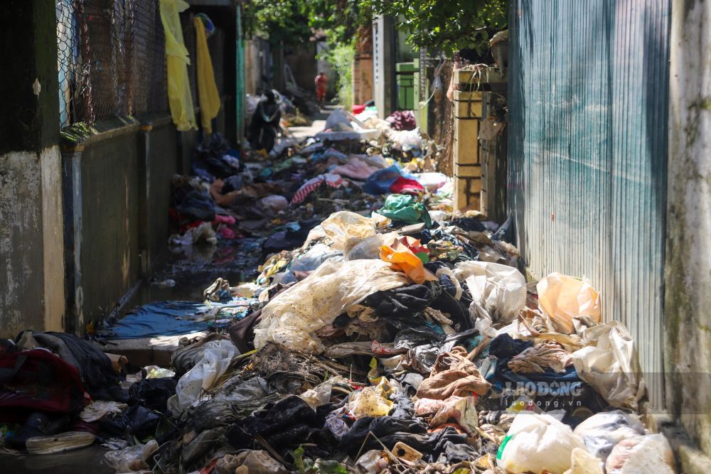 Sau khi trận lũ lịch sử rút đi, thành phố Huế ngổn ngang trong bùn đất và rác thải. Khắp các con đường, góc phố, ao hồ đều phủ một lớp bùn dày, kèm rác thải, bốc lên mùi hôi thối nồng nặc.