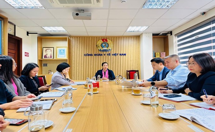 Công đoàn Y tế Việt Nam triển khai kế hoạch chăm lo Tết Bính Ngọ 2026