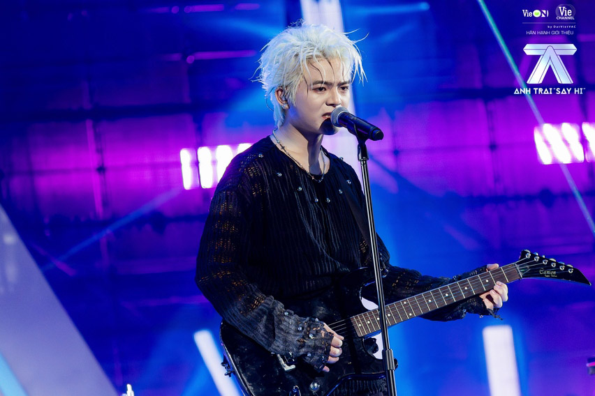 RHYDER tại Anh trai say hi mùa 1. Ảnh: Nhà sản xuất