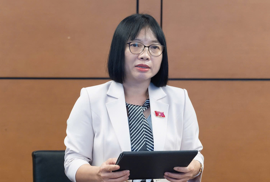 Đại biểu Nguyễn Thị Việt Nga (đoàn Hải Phòng) cho rằng cầ. Ảnh: Media Quốc hội