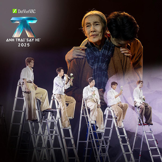 Tiết mục về mẹ của đội CongB lấy nước mắt khán giả. Ảnh: Nhà sản xuất