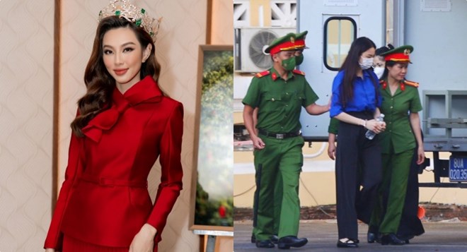 Hình ảnh Hoa hậu Nguyễn Thúc Thùy Tiên sau 6 tháng bị bắt giam