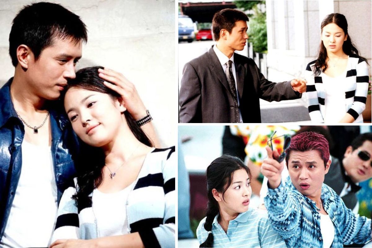 Kim Min Jong và Song Hye Kyo trong phim “Thiên thần hộ mệnh“. Ảnh: Nhà sản xuất