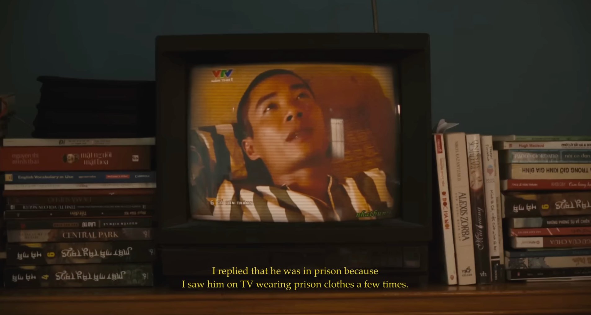 Hình ảnh NSND Công Lý trong phim tài liệu. Ảnh: Cắt từ video