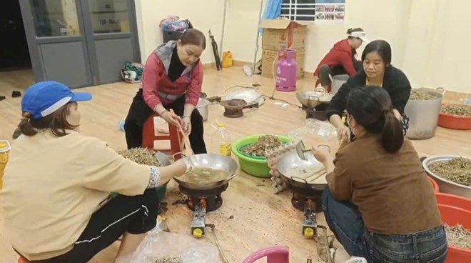 Người Quảng Ngãi góp từng hũ cá cơm, từng chiếc bánh gửi về vùng lũ