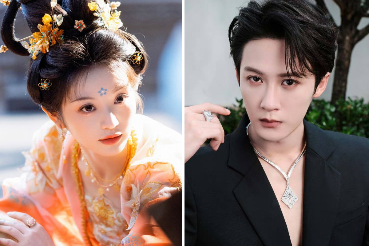 Điền Hi Vi và Đàn Kiện Thứ thay đổi lịch trình. Ảnh: Nhà sản xuất