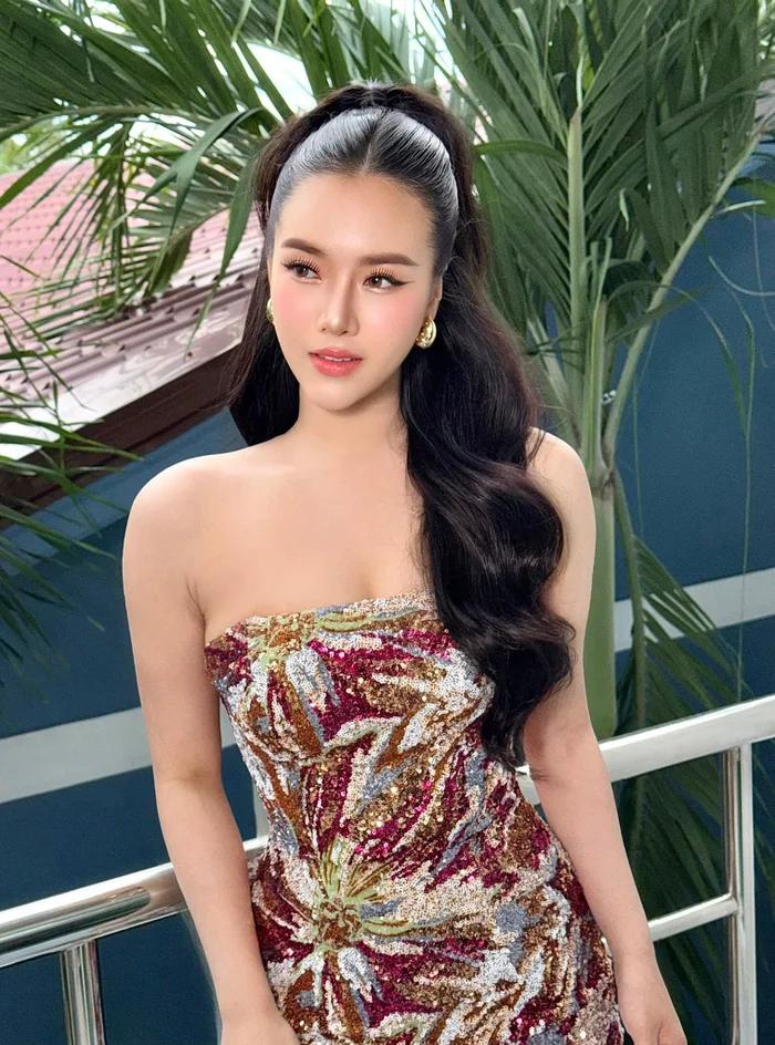 Nhan sắc của tân hoa hậu ngoài đời thường. Ảnh: Miss Chachoengsao