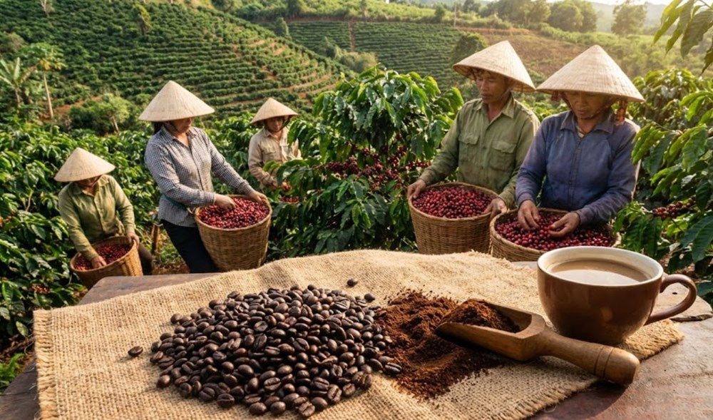 Giá cà phê hôm nay 12.12: Tăng nhẹ sau chuỗi giảm kéo dài - ảnh 1