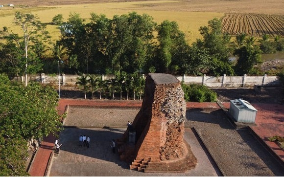 Di tích Quốc gia đặc biệt di tích khảo cổ Vĩnh Hưng, tỉnh Cà Mau. Ảnh: Nhật Hồ