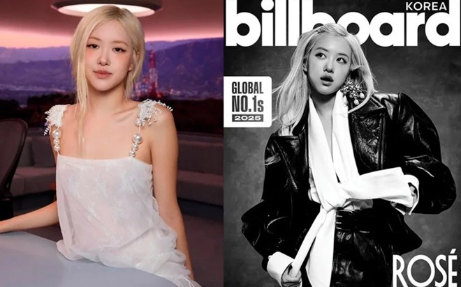 Rosé Blackpink được vinh danh là Nghệ sĩ Toàn cầu số 1 năm 2025