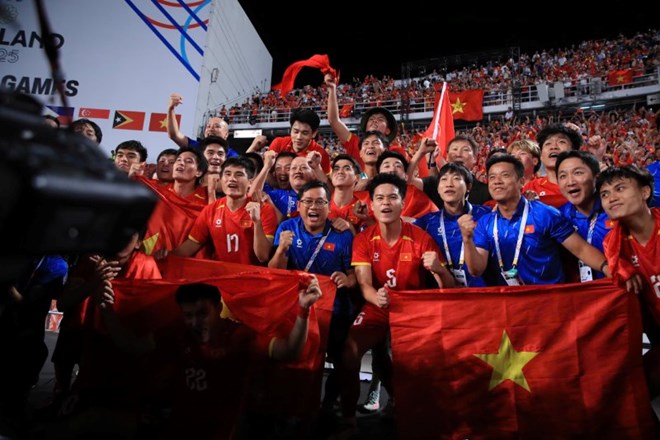 U22 Việt Nam nhận thưởng nóng sau chức vô địch SEA Games 33