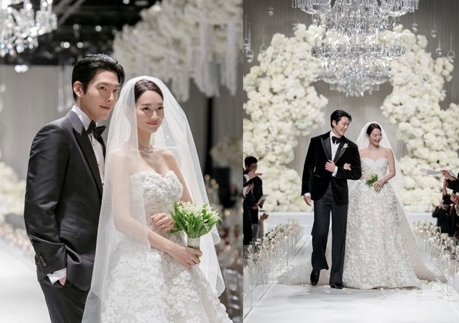 Thông tin về váy cưới của Shin Min Ah