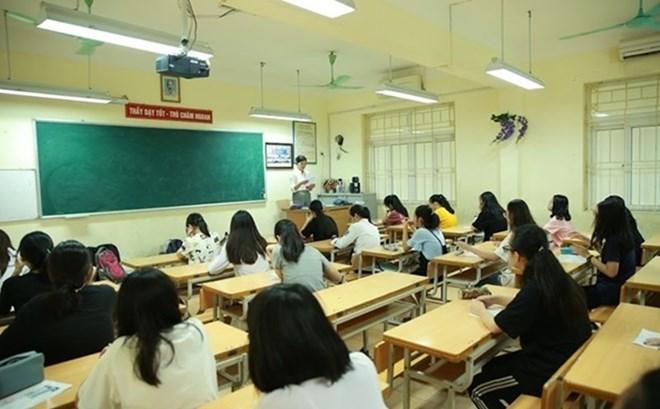 Bộ GDĐT yêu cầu các địa phương khi thực hiện sắp xếp, sáp nhập trường học, phải đảm bảo quyền lợi của học sinh và đội ngũ giáo viên. Ảnh: Vân Trang