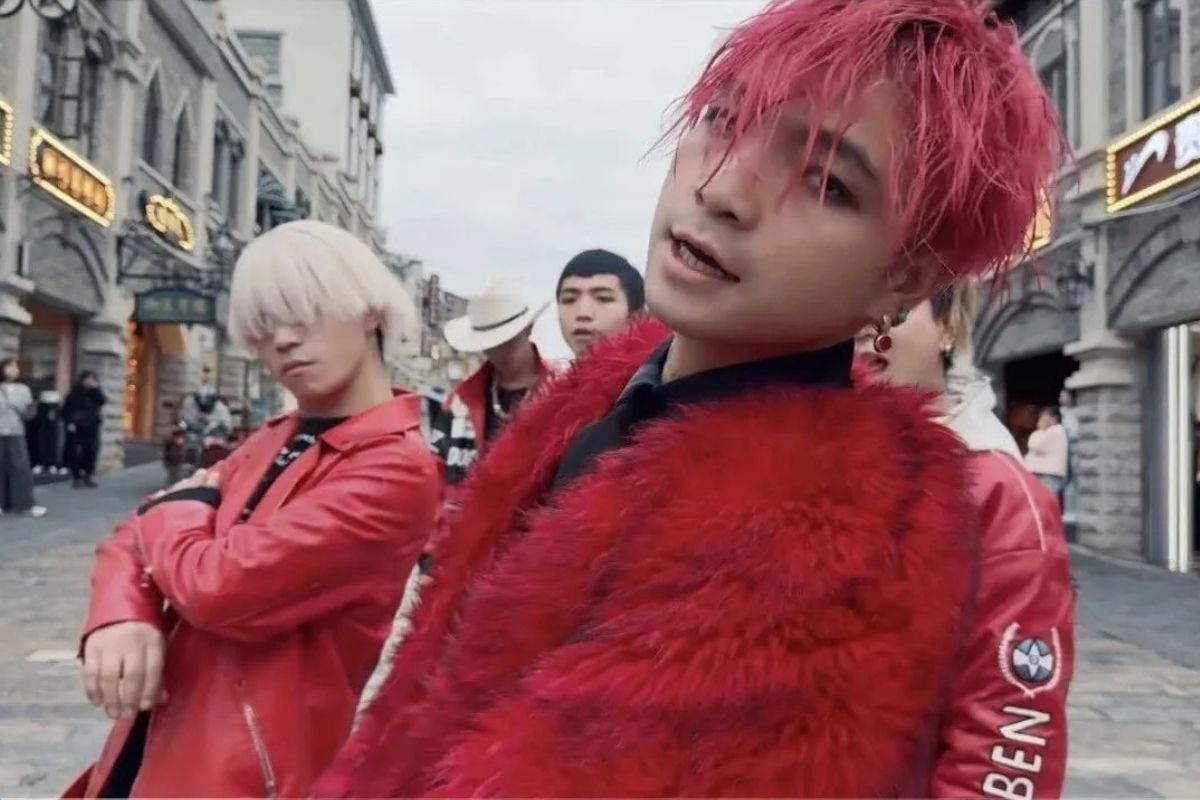 Nhóm “BigBang Vân Nam” trở thành hiện tượng mạng. Ảnh: cắt video