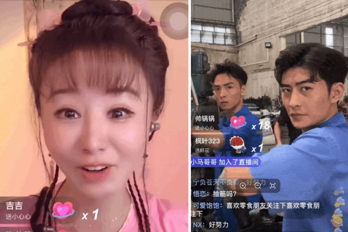 “Hàng nhái” của Lâm Tâm Như, Trương Hàn có thu nhập khủng. Ảnh: cắt video