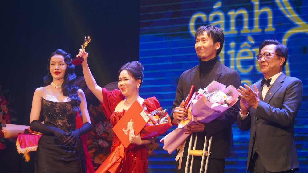 Lễ trao giải Cánh Diều 2025 được tổ chức tối giản hơn so với mọi năm. Ảnh: Minh Chính