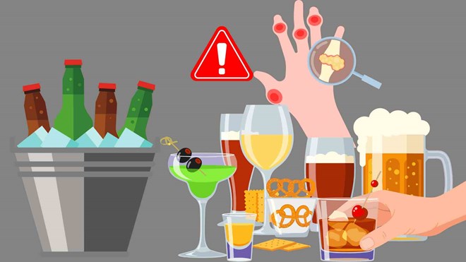 Người axit uric cao, tiểu đường nên hạn chế một số loại nước