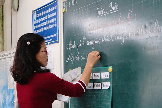 Hiệu trưởng, hiệu phó vẫn phải dạy học một số giờ học