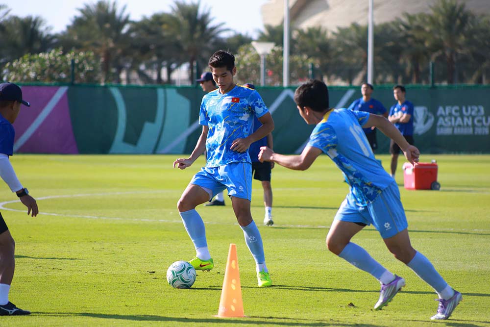 U23 Việt Nam đã hoàn tất khâu chuẩn bị cho trận bán kết. Ảnh: Ted Trần