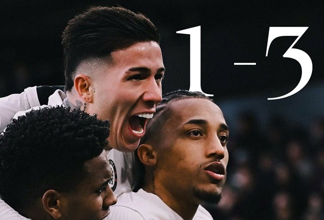 Chelsea thắng đậm Crystal Palace ở vòng 23 Ngoại hạng Anh