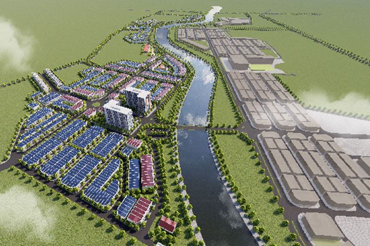 Sơ bộ phương án nghiên cứu đầu tư xây dựng khu nhà ở xã hội Bắc Hồng Cúm, xã Thanh Nưa, tỉnh Điện Biên.