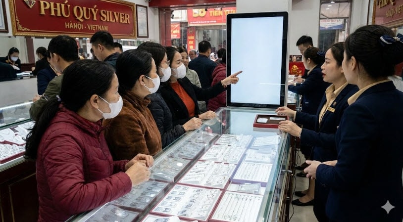 Giá bạc hôm nay 26/1/2026: Bạc Phú Quý vượt 4 triệu đồng/lượng