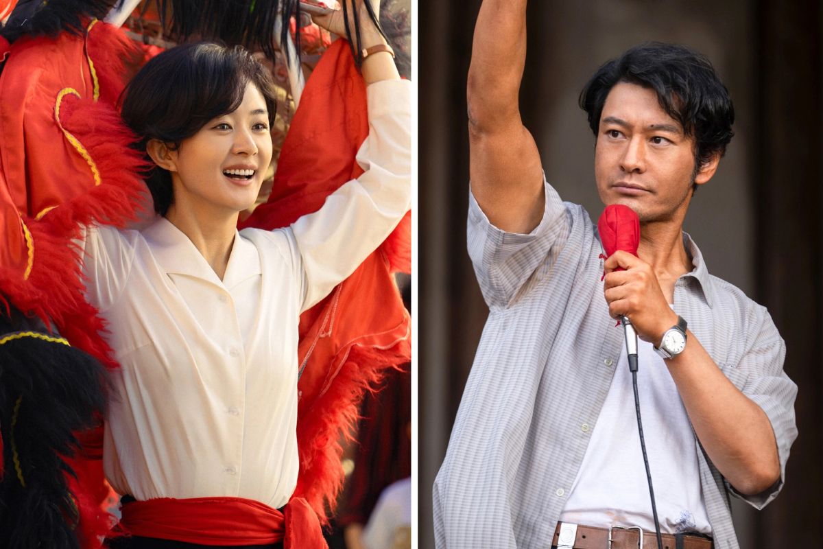 Triệu Lệ Dĩnh và Huỳnh Hiểu Minh trong “Tiểu thành đại sự“. Ảnh: Nhà sản xuất